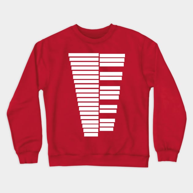 Minimalist Marimba Crewneck Sweatshirt by Dawn Anthes